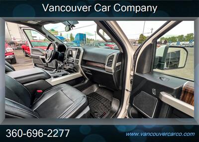 2016 Ford F-150 4x4 SuperCrew Lariat! 1 Owner! Local! Leather!  Moonroof! Factory Original! Clean Title! Good Carfax History! - Photo 18 - Vancouver, WA 98665