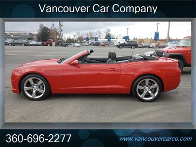 2012 Chevrolet Camaro SS Convertible w/2SS! Adult Owned! 73000 Miles!  American Muscle! 400hp! Classic Beauty! A Future Legend! - Photo 1 - Vancouver, WA 98665