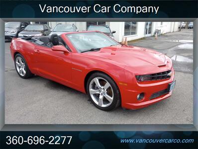 2012 Chevrolet Camaro SS Convertible w/2SS! Adult Owned! 73000 Miles!  American Muscle! 400hp! Classic Beauty! A Future Legend! - Photo 14 - Vancouver, WA 98665