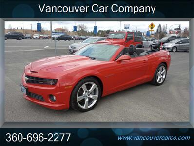 2012 Chevrolet Camaro SS Convertible w/2SS! Adult Owned! 73000 Miles!  American Muscle! 400hp! Classic Beauty! A Future Legend! - Photo 4 - Vancouver, WA 98665