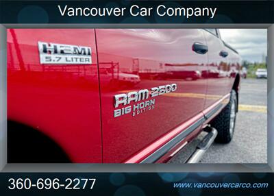 2006 Dodge Ram 2500 SLT Quad Cab 4x4! Big Horn! Low Miles!  Rust Free Local Truck! Clean Title! Good Carfax! IT'S A HEMI! - Photo 24 - Vancouver, WA 98665