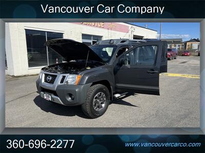 2015 Nissan Xterra 4x4 PRO-4X! Local! Loaded! Leather! Low Miles!  Clean Title! Good Carfax History! - Photo 32 - Vancouver, WA 98665