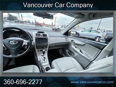 2013 Toyota Corolla LE! Premium Pkg! Leather! Moonroof! Low Miles!  Local Car! Clean Title! Automatic! - Photo 39 - Vancouver, WA 98665