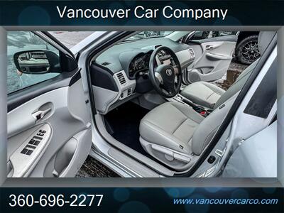 2013 Toyota Corolla LE! Premium Pkg! Leather! Moonroof! Low Miles!  Local Car! Clean Title! Automatic! - Photo 34 - Vancouver, WA 98665