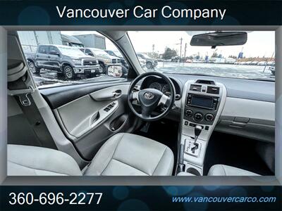 2013 Toyota Corolla LE! Premium Pkg! Leather! Moonroof! Low Miles!  Local Car! Clean Title! Automatic! - Photo 41 - Vancouver, WA 98665