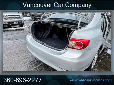2013 Toyota Corolla LE! Premium Pkg! Leather! Moonroof! Low Miles!  Local Car! Clean Title! Automatic! - Photo 18 - Vancouver, WA 98665
