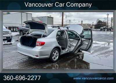 2013 Toyota Corolla LE! Premium Pkg! Leather! Moonroof! Low Miles!  Local Car! Clean Title! Automatic! - Photo 31 - Vancouver, WA 98665