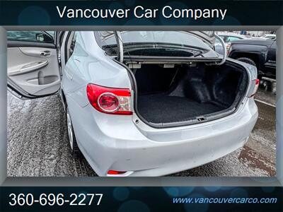 2013 Toyota Corolla LE! Premium Pkg! Leather! Moonroof! Low Miles!  Local Car! Clean Title! Automatic! - Photo 17 - Vancouver, WA 98665