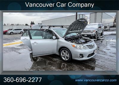 2013 Toyota Corolla LE! Premium Pkg! Leather! Moonroof! Low Miles!  Local Car! Clean Title! Automatic! - Photo 28 - Vancouver, WA 98665