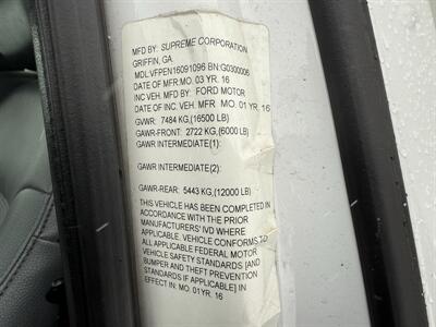 2016 Ford F-450 Super Duty 6.8L V10  16' x 8' x 8' Box Truck - Photo 26 - Flushing, MI 48433