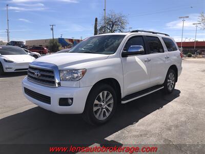 2017 Toyota Sequoia Limited  *Quad Seating & Roomy 3rd Row! - Photo 4 - Tucson, AZ 85705