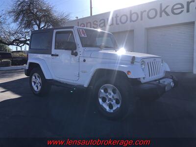 2014 Jeep Wrangler Sahara  *Clean Stock Carfax 1 Owner Hard Top Sahara! - Photo 2 - Tucson, AZ 85705