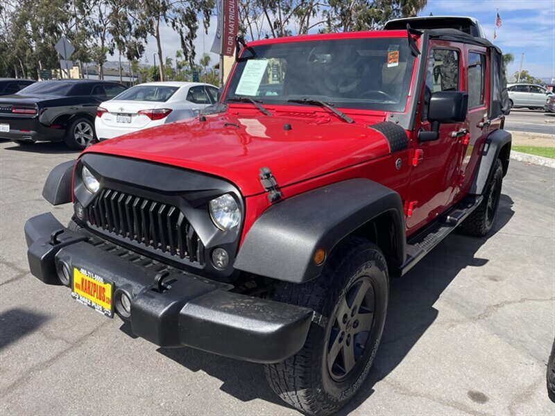 2017 Jeep Wrangler Unlimited Sport S  