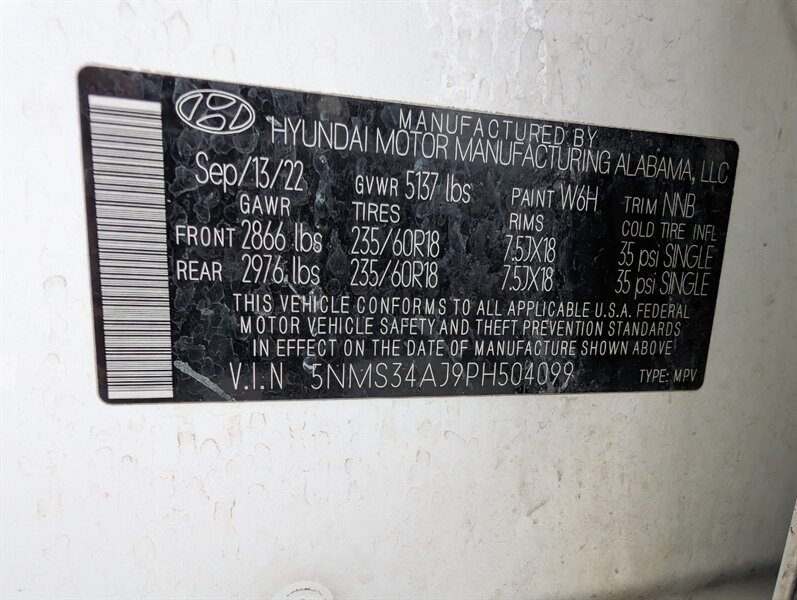 2023 Hyundai SANTA FE SEL - Photo 33 - Bountiful, UT 84010