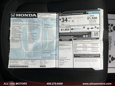 2018 Honda Civic EX   - Photo 58 - San Jose, CA 95116