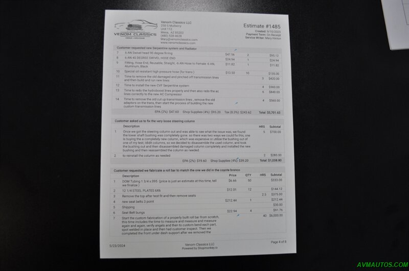 1969 Ford Bronco   - Photo 64 - Scottsdale, AZ 85260