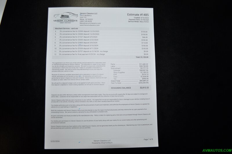 1969 Ford Bronco   - Photo 67 - Scottsdale, AZ 85260