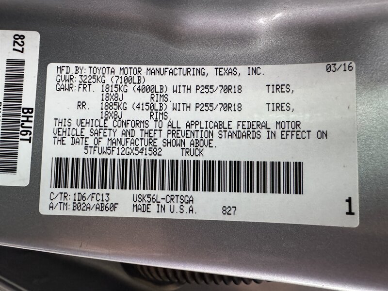 2016 Toyota Tundra SR5 - Photo 25 - Mesa, AZ 85210