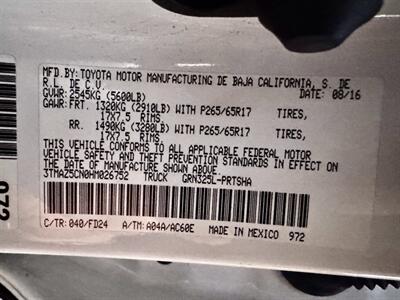 2017 Toyota Tacoma TRD Sport - Photo 27 - Mesa, AZ 85210