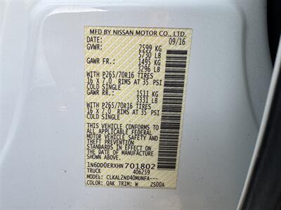 2017 Nissan Frontier SV   - Photo 26 - Mesa, AZ 85210