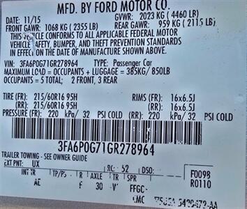 2016 Ford Fusion S   - Photo 25 - Tulsa, OK 74112