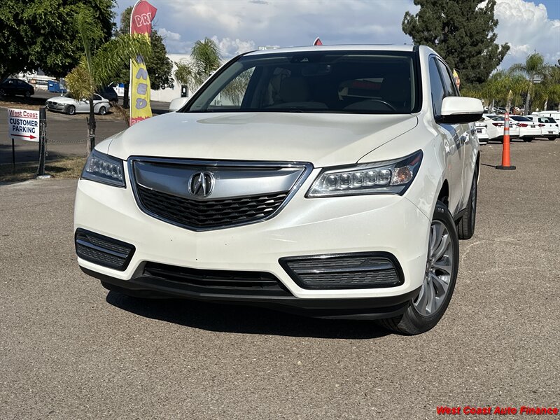 2016 Acura MDX w/Tech  w/Navigation and Back up Camera