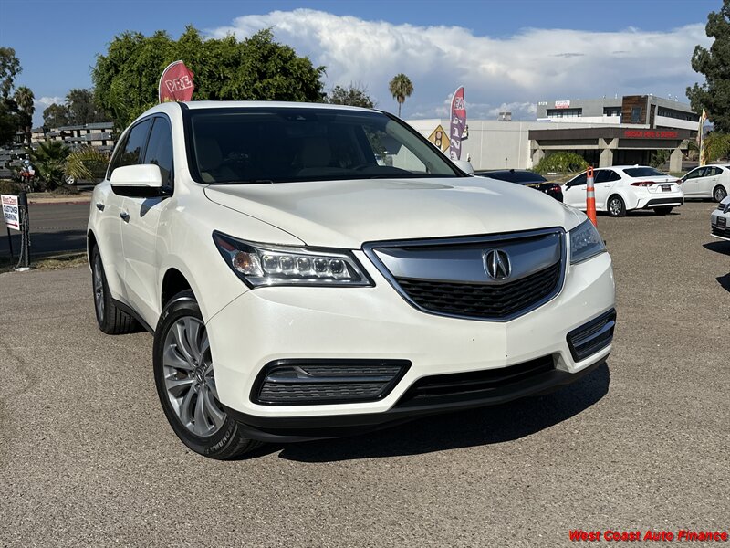 2016 Acura MDX w/Tech  w/Navigation and Back up Camera