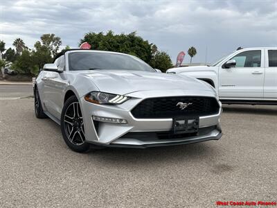 2018 Ford Mustang EcoBoost Premium  Convertible w/Bk Up Camera - Photo 27 - San Marcos, CA 92078