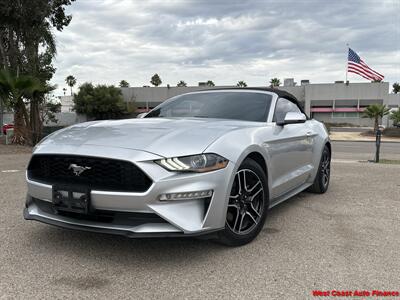 2018 Ford Mustang EcoBoost Premium  Convertible w/Bk Up Camera - Photo 29 - San Marcos, CA 92078