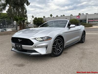 2018 Ford Mustang EcoBoost Premium  Convertible w/Bk Up Camera - Photo 2 - San Marcos, CA 92078