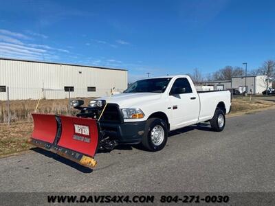 2012 RAM 2500 Heavy Duty Regular Cab Long Bed Very Low Mileage  Pickup 4x4 With Snow Plow Attachment - Photo 1 - North Chesterfield, VA 23237