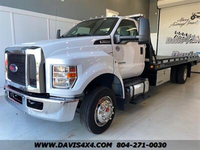 2017 FORD F650 Superduty Rollback Wrecker Diesel Tow Truck   - Photo 1 - North Chesterfield, VA 23237