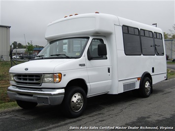 2000 Ford E-350 Mini Shuttle Bus Handicapped DRW Low Mileage Van  (SOLD) - Photo 1 - North Chesterfield, VA 23237