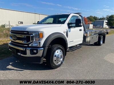 2022 Ford F-550 Superduty Diesel 4x4 Flatbed Rollback Two Car  Carrier - Photo 1 - North Chesterfield, VA 23237