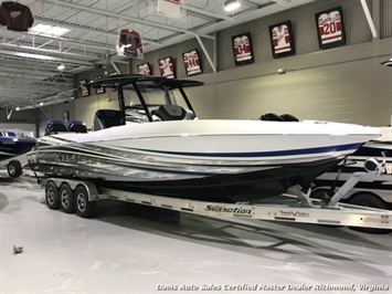 2018 Sunsation CCX 32 Ft Center Console Step Hull Performance Twin Mercury 400 Verado Outboard Boat (SOLD)   - Photo 18 - North Chesterfield, VA 23237