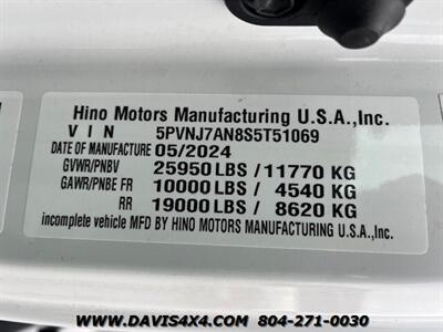 2025 Hino L6 Century Rollback Tow Truck   - Photo 27 - North Chesterfield, VA 23237