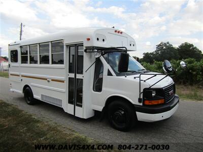 2010 GMC 3500 Multi Passenger Van/Shuttle Bus/School Bus  With Handicapped Equipped Ramp - Photo 12 - North Chesterfield, VA 23237