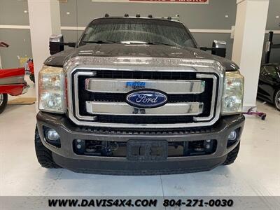 2016 Ford F-250 Superduty Lariat Crew Cab 4x4 Lifted Diesel Pickup   - Photo 2 - North Chesterfield, VA 23237