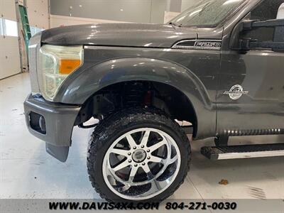 2016 Ford F-250 Superduty Lariat Crew Cab 4x4 Lifted Diesel Pickup   - Photo 4 - North Chesterfield, VA 23237