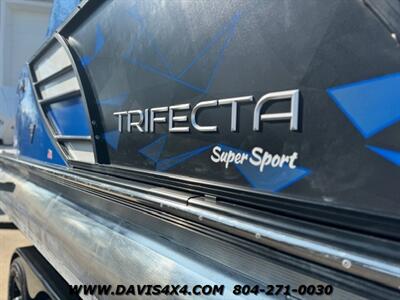 2021 Trifecta 25 Sport Tritoon Twin 450R Mercury Racing   - Photo 53 - North Chesterfield, VA 23237