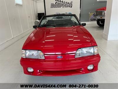 1993 Ford Mustang GT 5.0 Convertible Droptop Foxbody Low Mileage   - Photo 12 - North Chesterfield, VA 23237