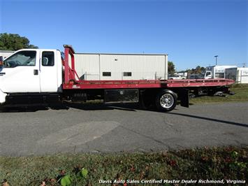 2011 Ford F-650 Super Duty XLT Pro Loader Quad Cab Roll Back Wrecker Tow Flat Bed   - Photo 34 - North Chesterfield, VA 23237