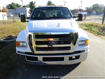 2011 Ford F-650 Super Duty XLT Pro Loader Quad Cab Roll Back Wrecker Tow Flat Bed   - Photo 31 - North Chesterfield, VA 23237