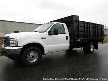 2003 Ford F-350 Super Duty XL Dually Regular Cab 12 Foot Flat Bed Lift Gate Work   - Photo 1 - North Chesterfield, VA 23237