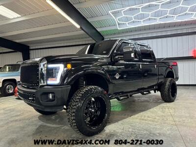 2013 Ford F-250 Platinum Crew Cab Short Bed Lifted Diesel  