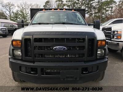 2010 FORD F550 Super Duty Dually Low Miles V8 Powerstroke  Regular Cab With Removable Side Flatbed With Liftgate - Photo 32 - North Chesterfield, VA 23237