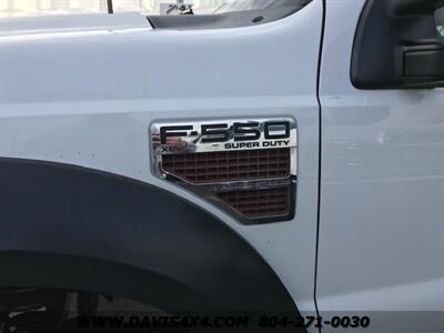 2010 FORD F550 Super Duty Dually Low Miles V8 Powerstroke  Regular Cab With Removable Side Flatbed With Liftgate - Photo 30 - North Chesterfield, VA 23237