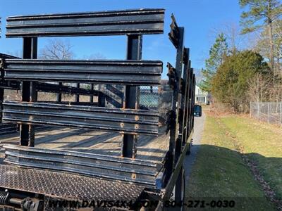 2010 FORD F550 Super Duty Dually Low Miles V8 Powerstroke  Regular Cab With Removable Side Flatbed With Liftgate - Photo 12 - North Chesterfield, VA 23237