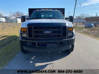 2010 FORD F550 Super Duty Dually Low Miles V8 Powerstroke  Regular Cab With Removable Side Flatbed With Liftgate - Photo 3 - North Chesterfield, VA 23237