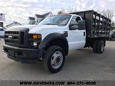 2010 FORD F550 Super Duty Dually Low Miles V8 Powerstroke  Regular Cab With Removable Side Flatbed With Liftgate - Photo 18 - North Chesterfield, VA 23237